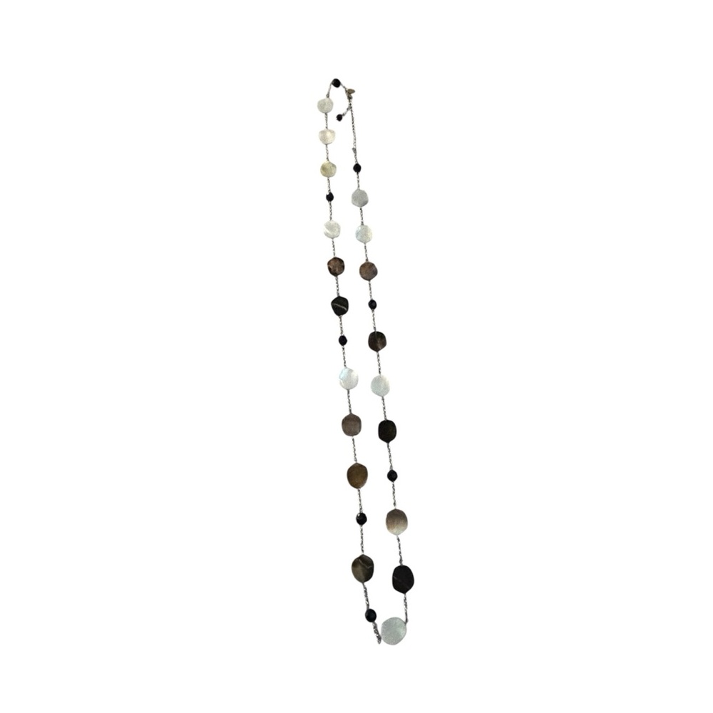 Lia Sophia Night Oasis Genuine Mother-of-Pearl Necklace